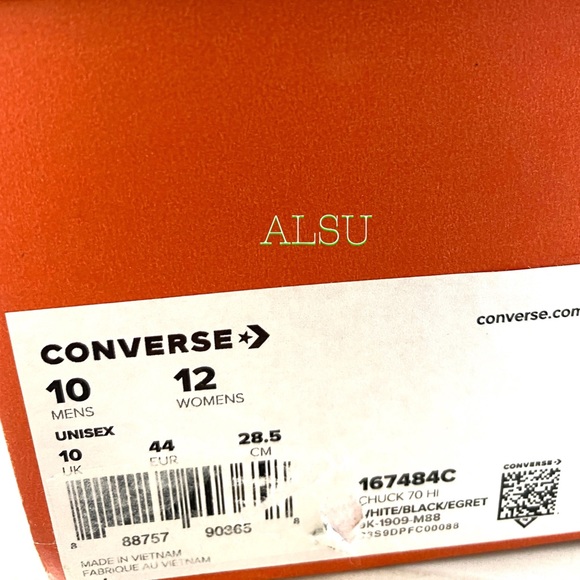 💖MEGA SALE💖Converse Chuck 70  Animal Print Casual Skate Shoes Men’s 167484C - Picture 10 of 11